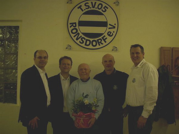 6o Jahre Mitgledschaft beim TSV05 Ronsdorf