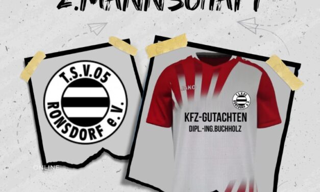 Neuer Trikotsponsor der 2.Mannschaft