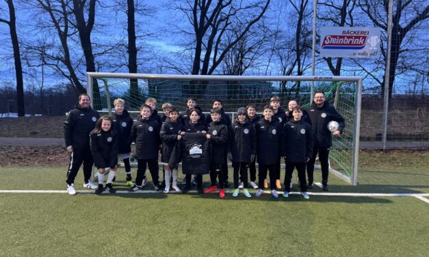 D1-Jugend sagt Danke