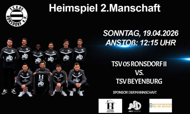 Starke Moral der 2.Mannschaft bis zur letzten Minute!