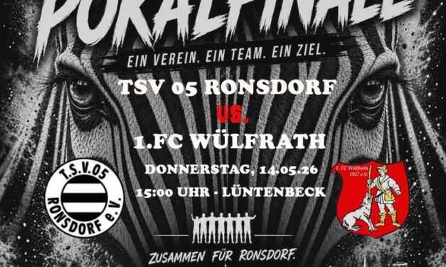 Was für ein Moment für den TSV 05 Ronsdorf.