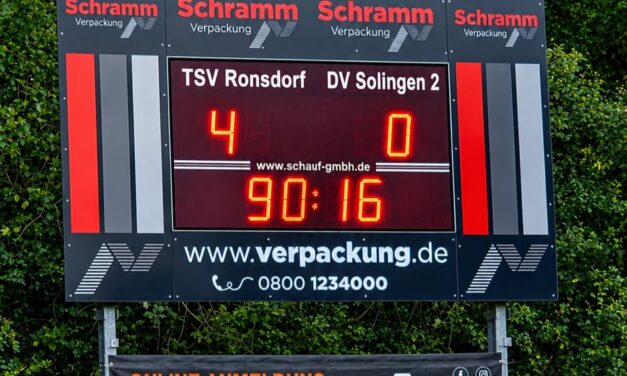 🦓 Antwort gezeigt – anderes Gesicht unserer 1. Mannschaft!